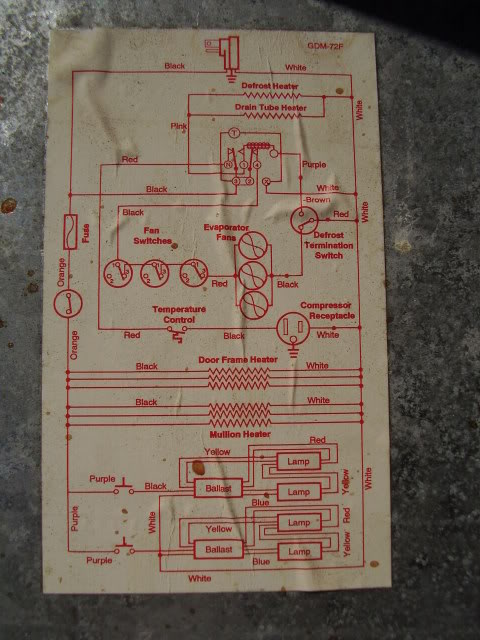 True Gdm 72f Wire Schematic Refrigeration Mechanics